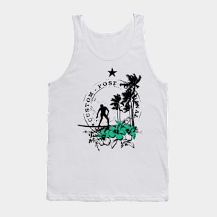 wave surfing t shirt Tank Top